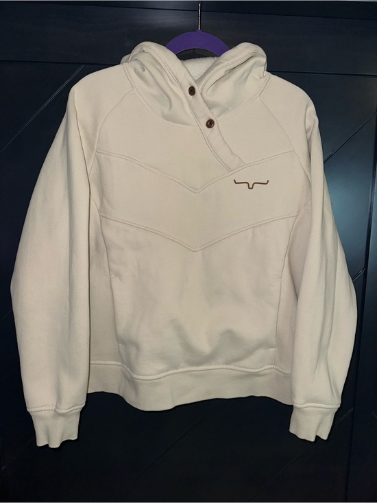 Kimes Ranch Tops - Kimes Ranch Ella Natural Hoodie Size M